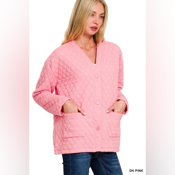 Z23 Zenana C13 QUILTED JACKET AND PANTS SET - Picture 10 of 12